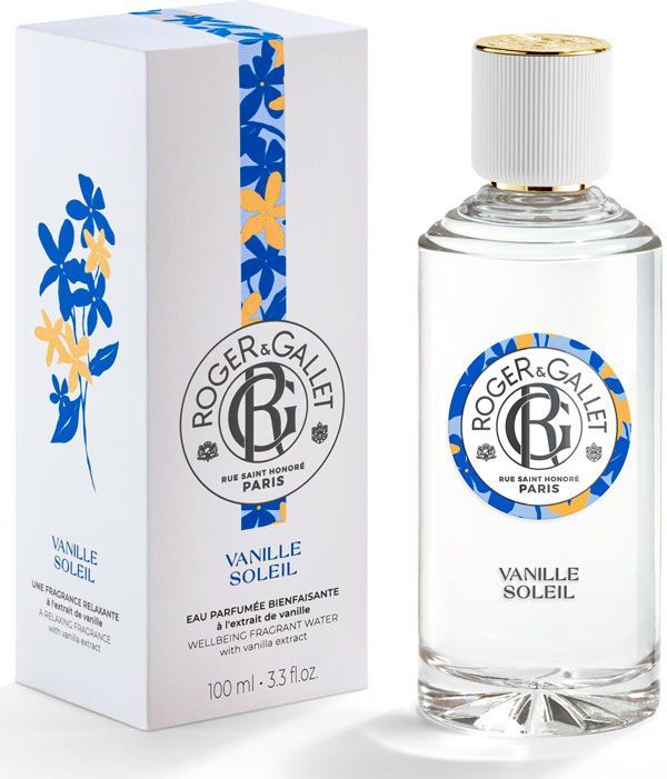 Soleil Vanille la nueva agua perfumada bienestar de Roger&Gallet 