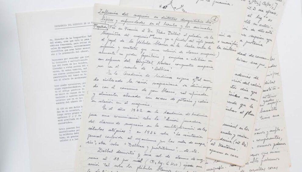 Cartas manuscrítas de Ana María Lajusticia